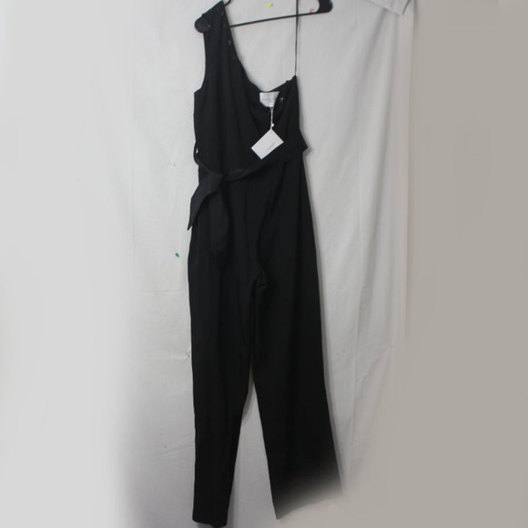 NWT Carolina Ritzler Lauren One Shoulder Jumpsuit Size 42 - Picture 5 of 5